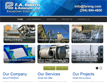 Tablet Screenshot of fareng.com